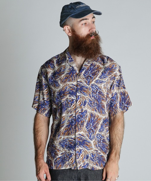 シャツ Schott/ショット/HORSE RAYON SHIRT/ホース レーヨン シャツ メンズ レディースの画像