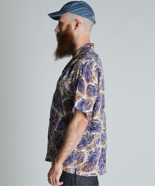 シャツ Schott/ショット/HORSE RAYON SHIRT/ホース レーヨン シャツ メンズ レディースの画像