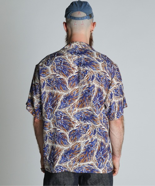 シャツ Schott/ショット/HORSE RAYON SHIRT/ホース レーヨン シャツ メンズ レディースの画像