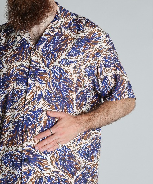 シャツ Schott/ショット/HORSE RAYON SHIRT/ホース レーヨン シャツ メンズ レディースの画像