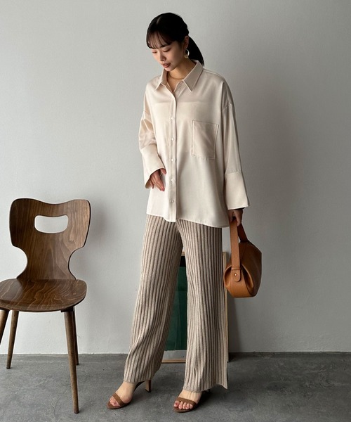 「DOUX ARCHIVES」 長袖ブラウス FREE ベージュ レディース_画像7