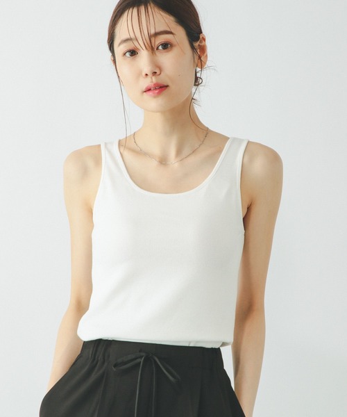 「Wing」 ノースリーブトップス X-LARGE ライトベージュ レディース_画像5