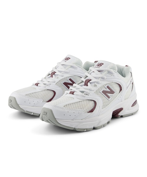 「New Balance」 ローカットスニーカー 24.5cm ホワイト系その他 レディース_画像6