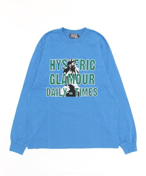 Hysteric Glamour ロングTシャツ Lサイズ HYSTERIC GLAMOUR（ヒステリックグラマー） 長袖Tシャツ X-LARGE