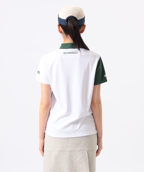 トレーナー スウェット ORANGE LABEL / クレイジーパターン モックネックシャツ（吸水速乾・UVカット） レディース_10