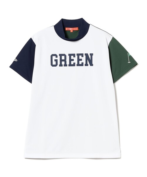 トレーナー スウェット ORANGE LABEL / クレイジーパターン モックネックシャツ（吸水速乾・UVカット） レディース_11
