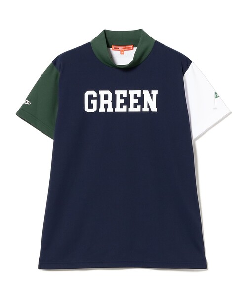トレーナー スウェット ORANGE LABEL / クレイジーパターン モックネックシャツ（吸水速乾・UVカット） レディース_16