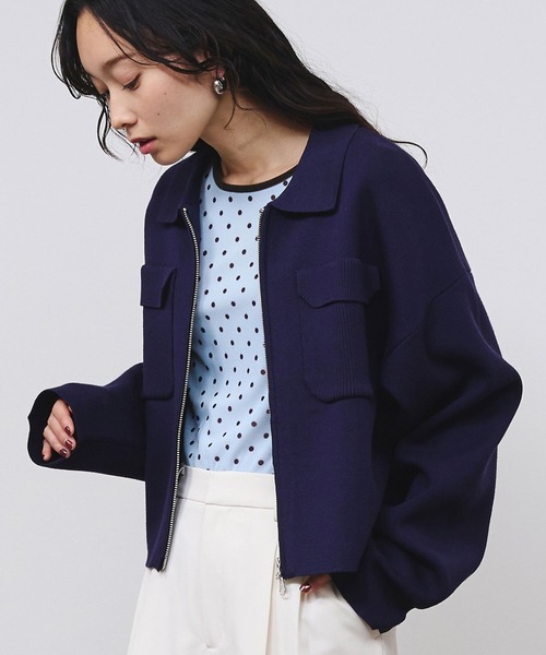 ローズバッドのカーディガン ROSE BUD（ローズバッド） カーディガン KNIT CARDIGAN レディース
