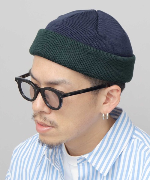 「Mr.COVER」 ニットキャップ FREE ブラック メンズ_画像2