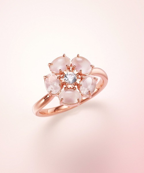4°C 2024SAKURAコレクションリング 4℃（ヨンドシー） 指輪 リング 「Sakura Collection」シルバー リング