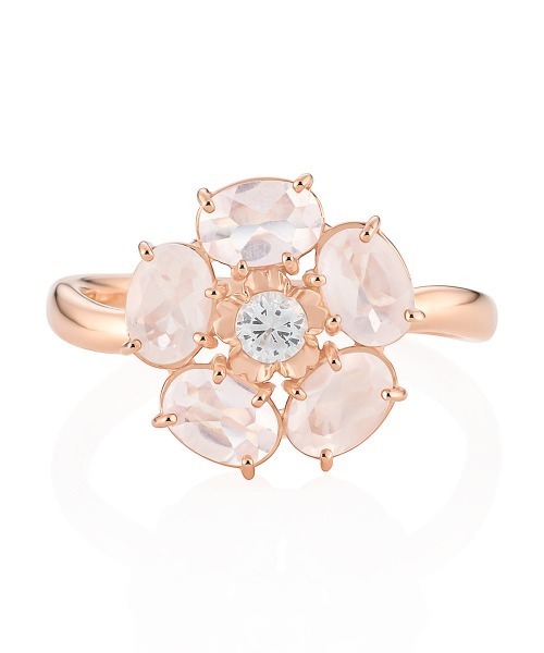 4℃（ヨンドシー） 指輪 リング 「Sakura Collection」シルバー リング