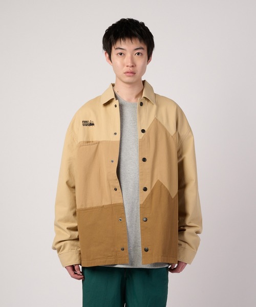 希少 midorikawa 19ss カバーオール FIRST DOWN（ファーストダウン） カバーオール マウンテンクレスト