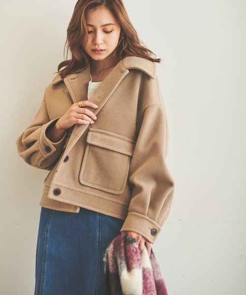 「FREE'S MART」 ジャケット MEDIUM ベージュ レディース_画像3