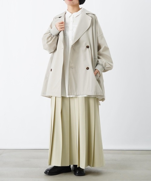 トレンチコート LUIK vintage ベージュ トレンチコート LE SOUK HOLIDAY｜クロスプラス公式通販サイト