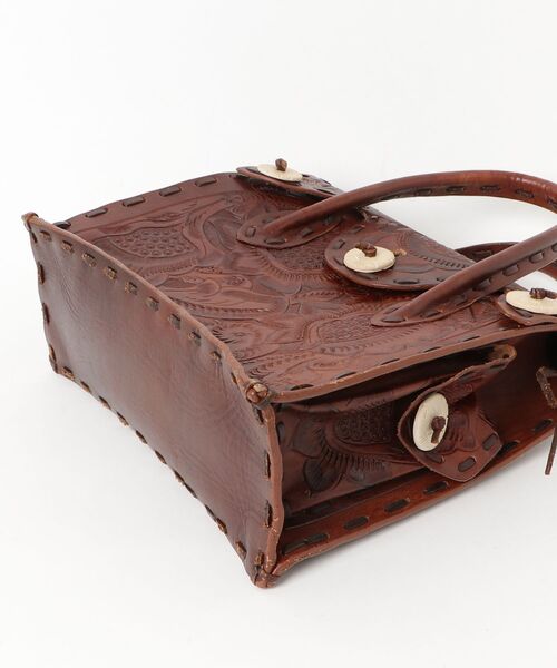 「CARVING TRIBES」 ハンドバッグ - ブラウン レディース_画像3