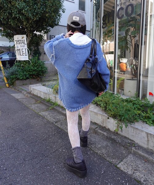 「Kastane」 長袖ニット MEDIUM アイボリー レディース_画像6