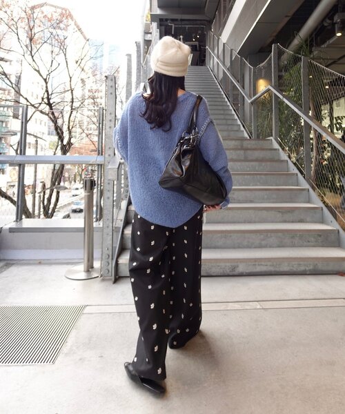 「Kastane」 長袖ニット MEDIUM アイボリー レディース_画像9