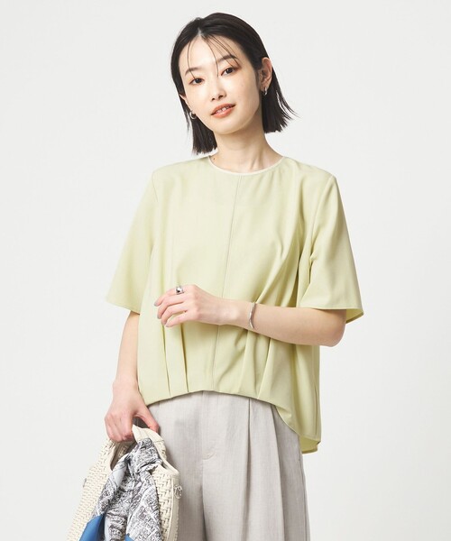 ブラウス シャツ ライン TEE ブラウス レディースの画像