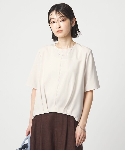 ブラウス シャツ ライン TEE ブラウス レディースの画像