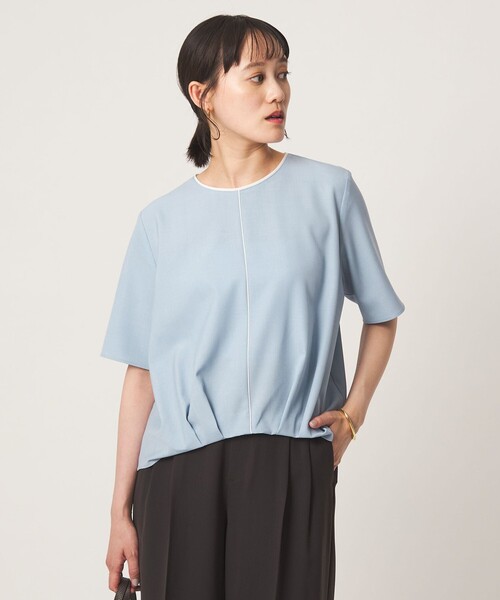 ブラウス シャツ ライン TEE ブラウス レディースの画像