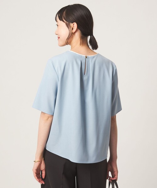 ブラウス シャツ ライン TEE ブラウス レディースの画像
