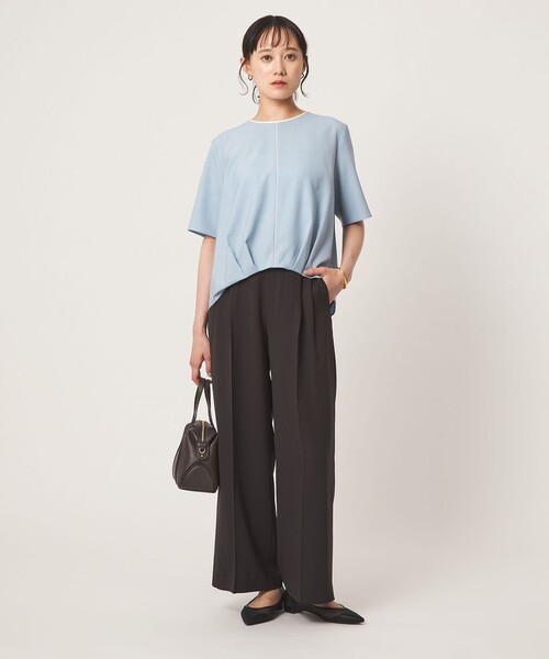 ブラウス シャツ ライン TEE ブラウス レディースの画像
