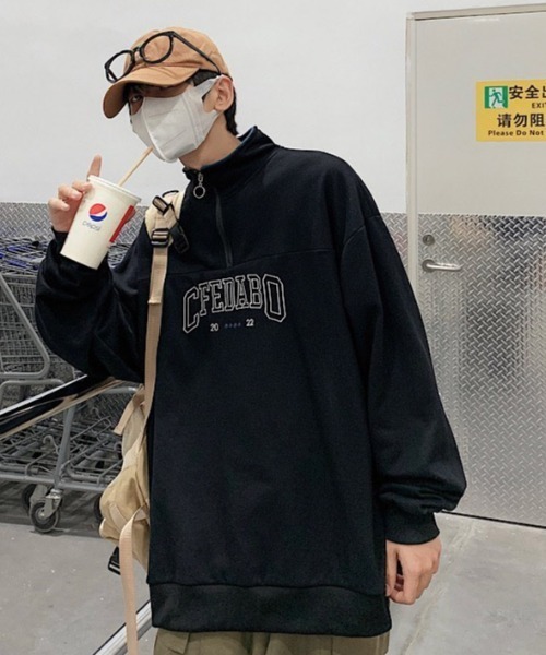 「MGV」 スウェットカットソー X-LARGE グレー メンズ_画像8