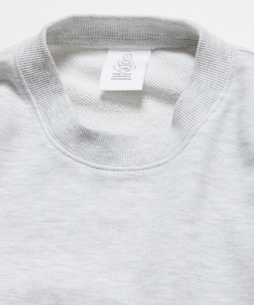 「FREAK'S STORE」 スウェットカットソー SMALL チャコールグレー メンズ_画像4