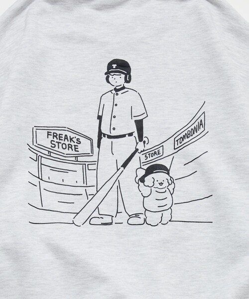 「FREAK'S STORE」 スウェットカットソー SMALL チャコールグレー メンズ_画像7