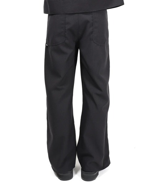 JieDa（ジエダ） スラックス 「Jieda/ジエダ」STRIPE WIDE ONE TUCK
