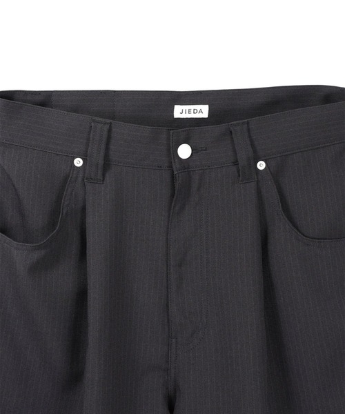JIEDA（ジエダ） スラックス 「Jieda/ジエダ」STRIPE WIDE ONE TUCK