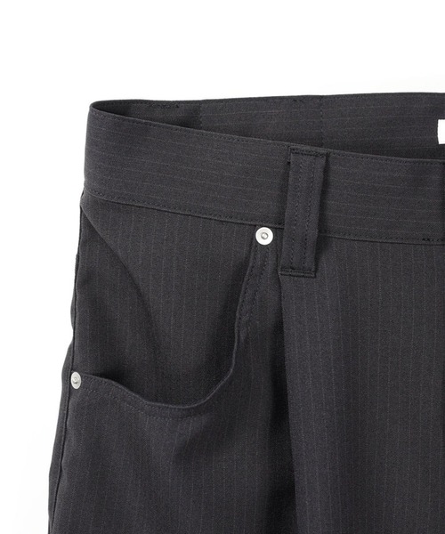 JIEDA（ジエダ） スラックス 「Jieda/ジエダ」STRIPE WIDE ONE TUCK