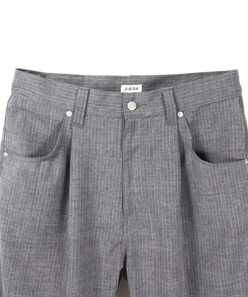 JieDa（ジエダ） スラックス 「Jieda/ジエダ」STRIPE WIDE ONE TUCK