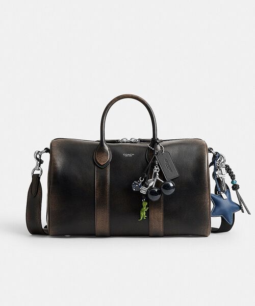 COACH（コーチ） ドラムバッグ コンパス バッグ 35・ラブド レザー
