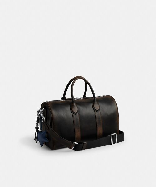COACH（コーチ） ドラムバッグ コンパス バッグ 35・ラブド レザー
