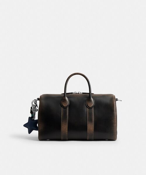 COACH（コーチ） ドラムバッグ コンパス バッグ 35・ラブド レザー