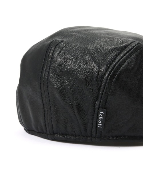 「schott」 ハンチング F ブラック メンズの画像