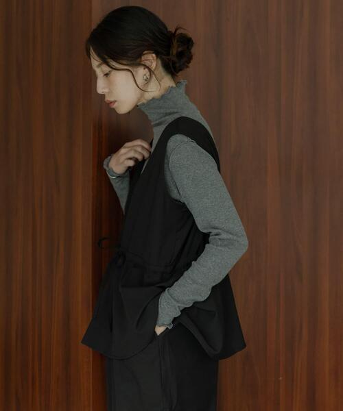 「URBAN RESEARCH Sonny Label」 オーバーオール 38 ブラック レディース_4