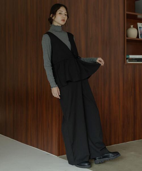 「URBAN RESEARCH Sonny Label」 オーバーオール 38 ブラック レディース_6