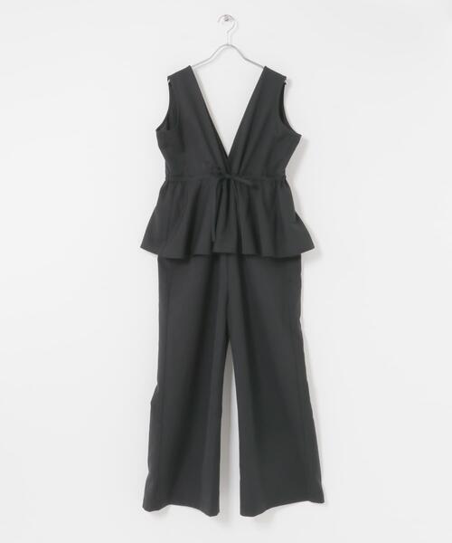 「URBAN RESEARCH Sonny Label」 オーバーオール 38 ブラック レディース_9