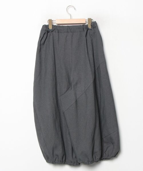 「gomme」 パンツ MEDIUM チャコールグレー レディース_画像2