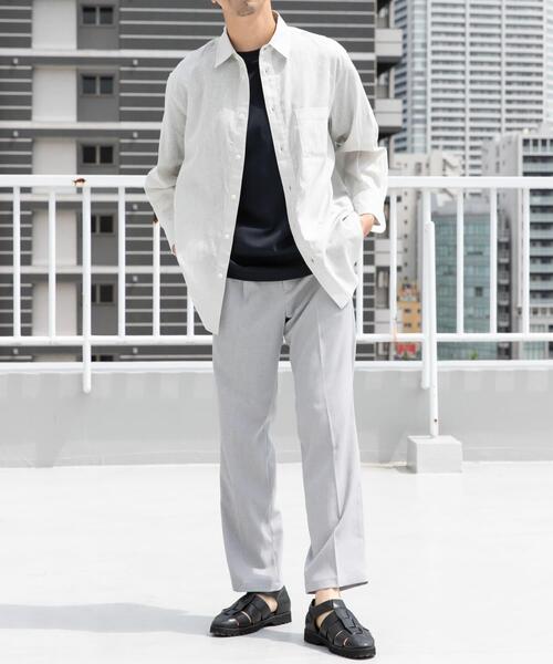 「URBAN RESEARCH ROSSO MEN」 パンツ MEDIUM ブラック メンズ_画像9