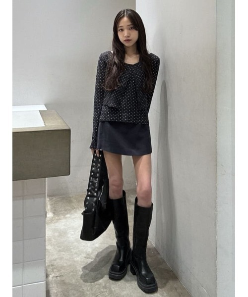 SLY（スライ） スカート SUMMER BELTED SKORT サマーベルテッド