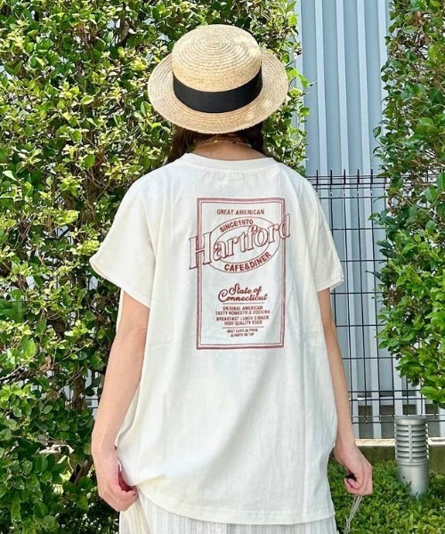 「niko and...」 半袖カットソー MEDIUM ブルー レディース_画像3