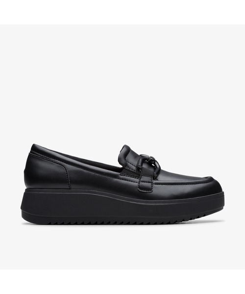 「Clarks」 シューズ UK6 ブラック レディース