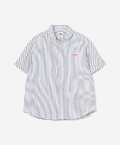 Danton（ダントン） 半袖シャツ 36 ブルー系その他5 レディース
