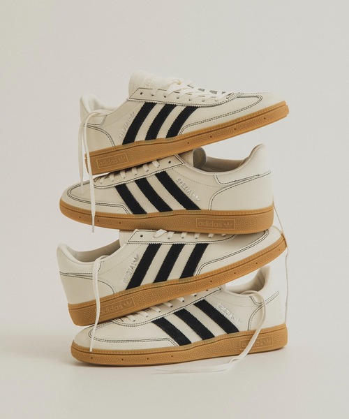 スニーカー 「adidas Originals for ADAM ET ROPE'」HANDBALL SPEZIAL AER メンズの画像