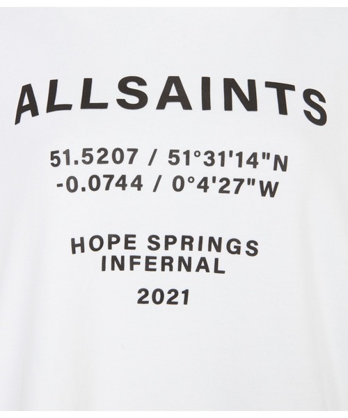 「ALLSAINTS」 プルオーバーパーカー S ホワイト レディース_画像4