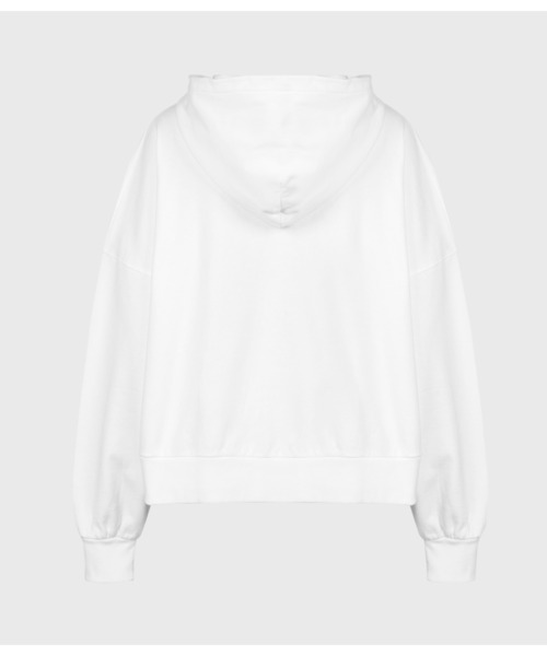 「ALLSAINTS」 プルオーバーパーカー S ホワイト レディース_画像6