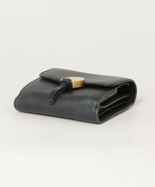 Chloe クロエ 三つ折り財布 INDY インディー　ブラック 三つ折り財布 財布 レディース クロエ Chloe クロエ インディ 三つ折り